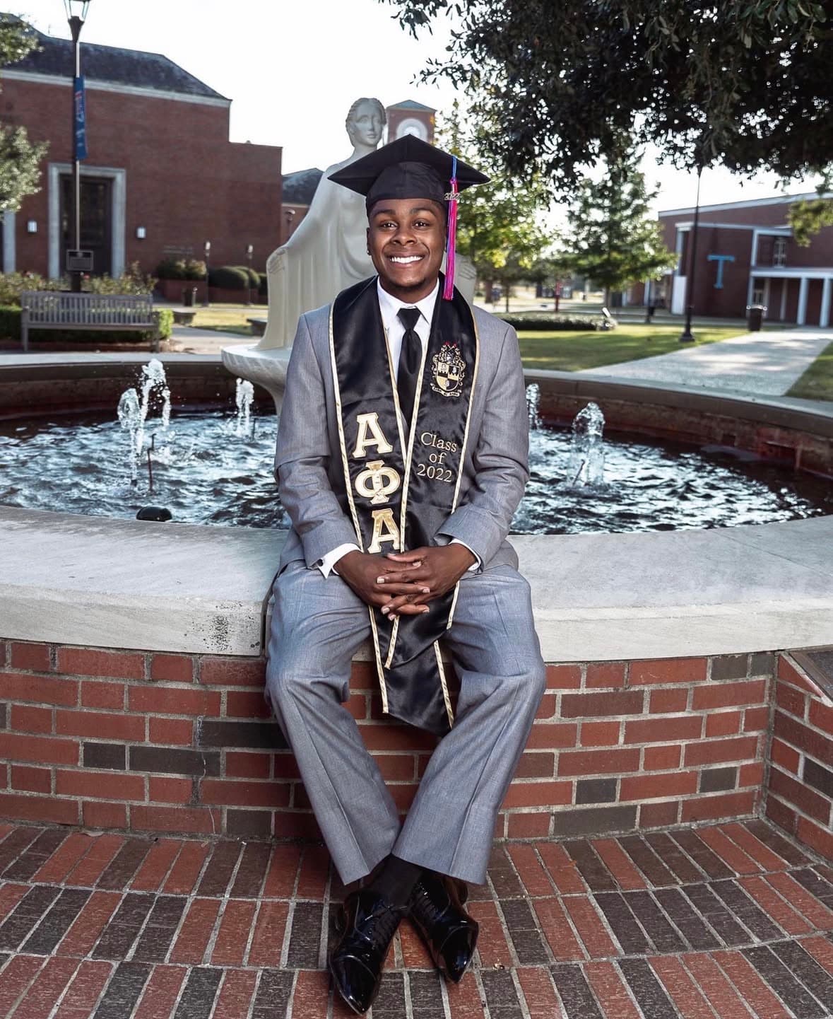 Graduation portrait